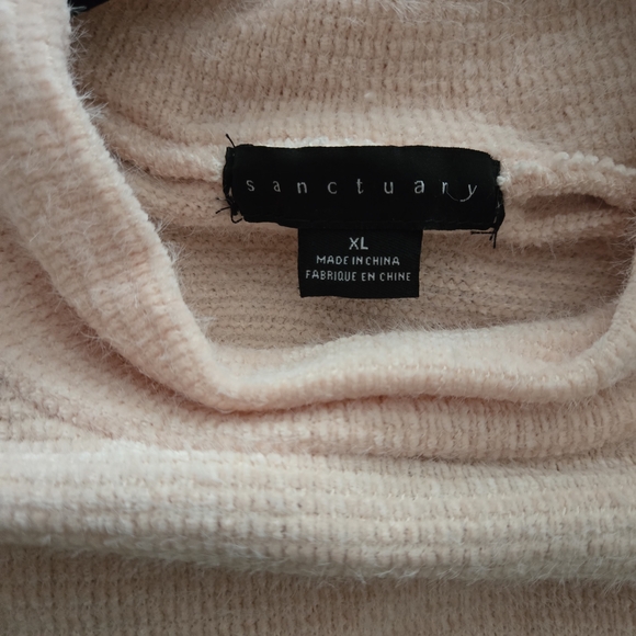 🍑Soft Peach Retro Puffy Sleeve Sweater - Picture 3 of 4